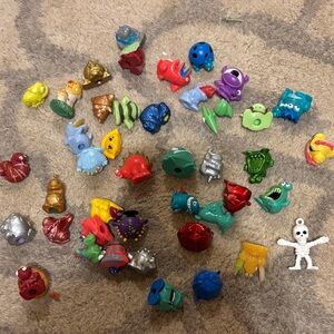 Mixed Colorful Mini Monster/Creature Toy Lot